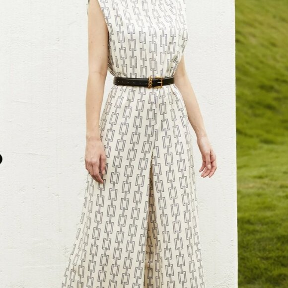 Loose Print Jumpsuit - NWT - Picture 3 of 4